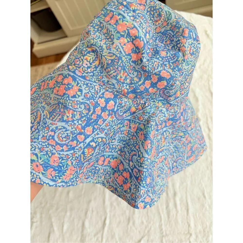 The New Society Bourton Bloom Liberty Fabric Albertina Hat- Small